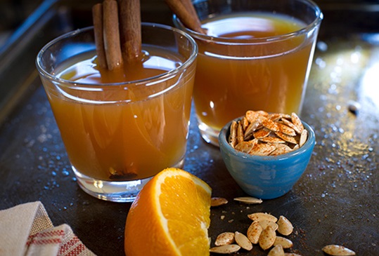 Mulled Orange Cider